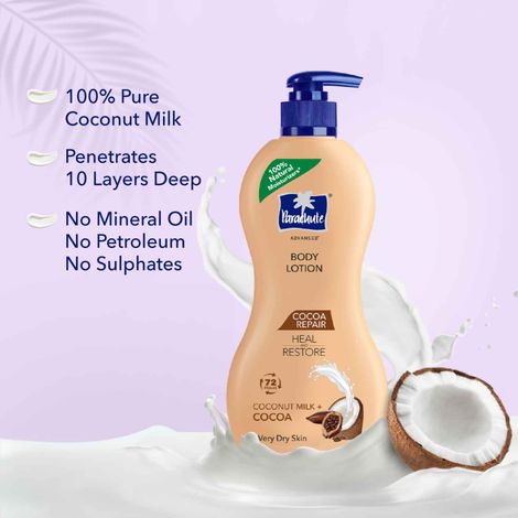Parachute Advansed Cocoa Repair Body Lotion Intense Moisture