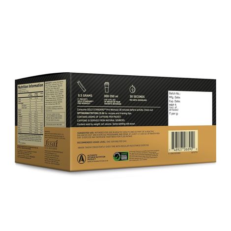 Optimum Nutrition Pre-Workout Green Apple Flavour