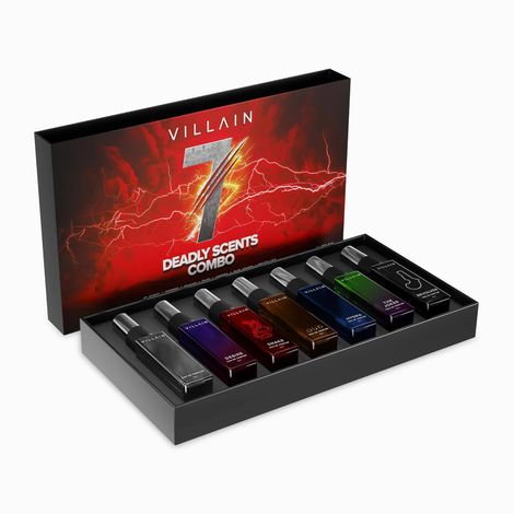 Villain 7 Deadly Scents Trial Pocket Liquid Perfume For Men