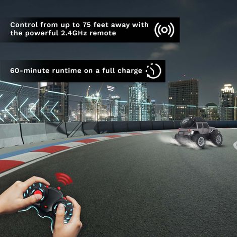 Frendo Off Roader Monster Rc Car - Jee Grey