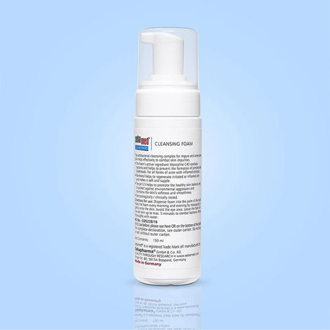 Sebamed Clear Face Cleansing Foam | pH 5.5 I Combats Pimples, Blackheads
