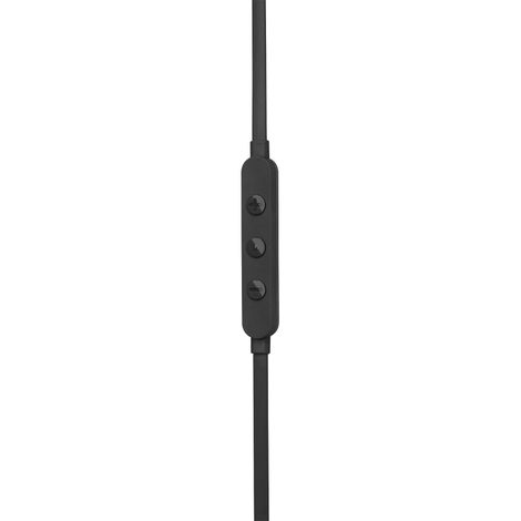 JBL Tune 305 Wired In-Ear Type C Headphones, Hi-Res Audio With Digital-To-Analog Converter (Black)