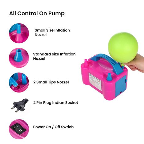 Pink Electric Balloon Pump | Special You