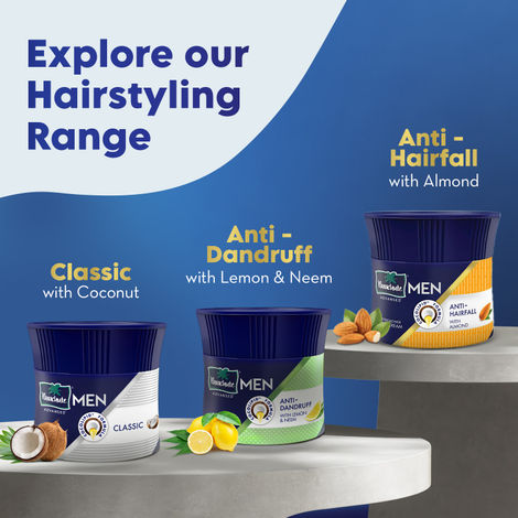 Parachute Advansed Men Hair Cream, Anti-Dandruff