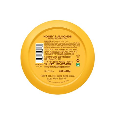 Joy Honey & Almonds Nourishing Skin Cream (Shrink Pack)