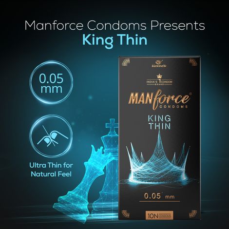 Manforce King Thin | Ultra Thin Condom for Natural Feel