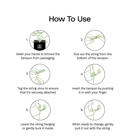 Pee Safe Viscose Super Plus Tampons for Heavy Flow | Ultra-High Absorbency & Leak-Proof Protection