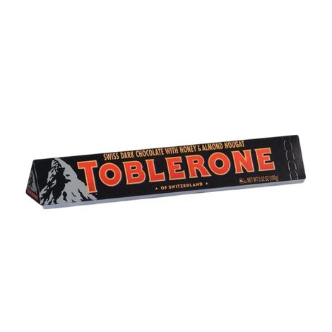 Toblerone Swiss Dark Chocolate With Honey & Almond Nougat