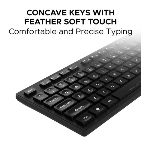 Amkette Primus Neo Wireless Keyboard and Mouse