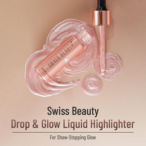 Swiss Beauty Drop and Glow Liquid Highlighter - 01 Light Pink
