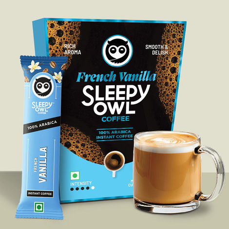 Sleepy Owl French Vanilla 100% Arabica Instant Coffee