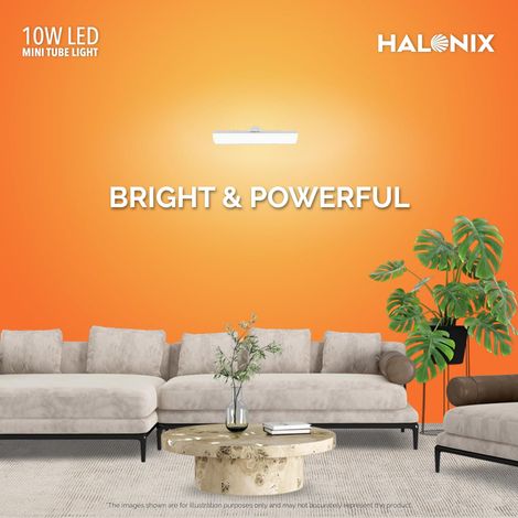 Halonix 10W B22 White T Bulb Mini Tubelight