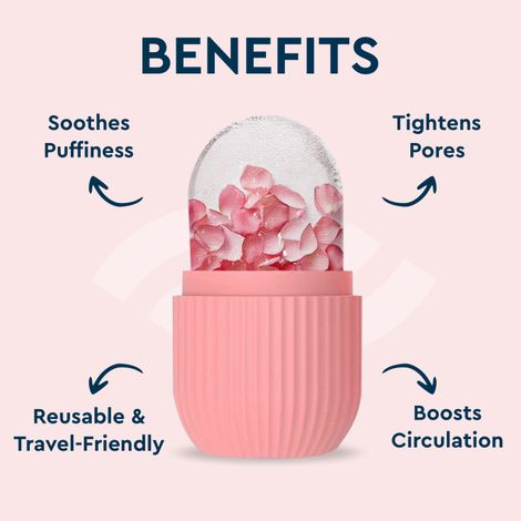 GUBB Ice Roller For Face-Eye and Neck - Pink