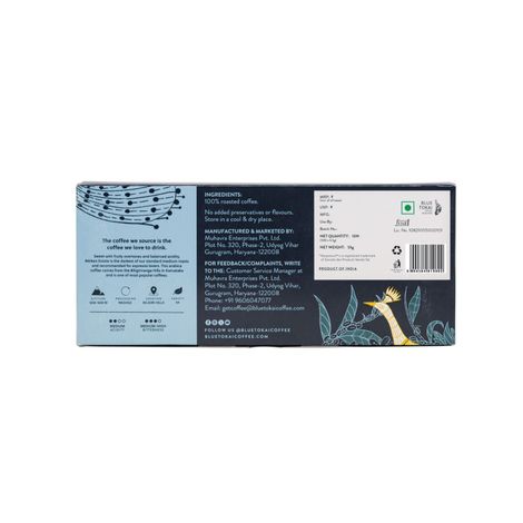 Blue Tokai Attikan Estate Medium Dark Roast Coffee Capsule