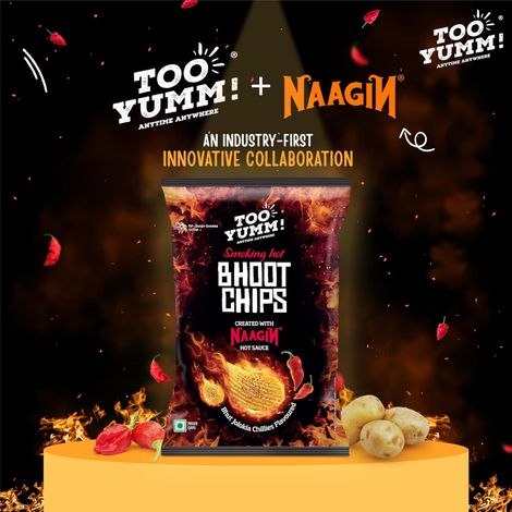 Too Yumm! Bhoot Wafers | Bhut Jolokia flavour | Spicy Chilli Potato Chips