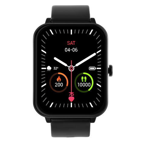 Fire-Boltt Ninja Calling Pro Plus Smartwatch | 1.83" Display | BT Calling - Black