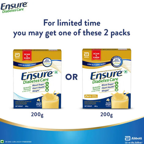 ENSURE Diabetes Care Vanilla Drink Mix