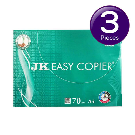 JK Easy Copier A4 70 gsm(500 sheets) Combo