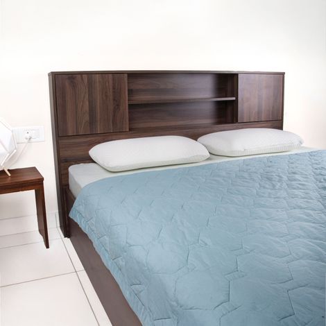 Wakefit Super Soft Foam Pillow | Regular Size | 21.5 x 13.75 x 5 inches | White | Pack of 2