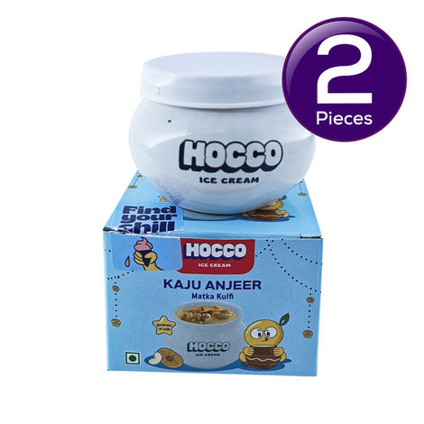 Hocco Kaju Anjir Matka Kulfi Ice Cream Cup Combo