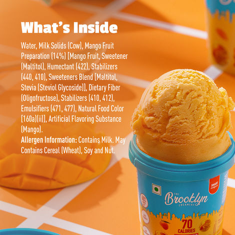 The Brooklyn Creamery Low Cal Holy Moly Mango Cup