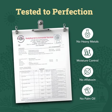 Anveshan Black Sesame (Til-Gingelly) Wood Cold Pressed Oil