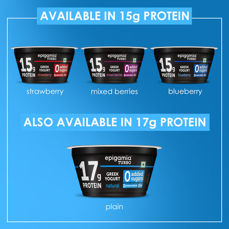 epigamia 50 g Protein Turbo Yogurt, Natural
