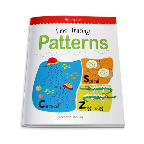 Line Tracing Patterns- Practice Drawing and Tracing Lines and Patterns