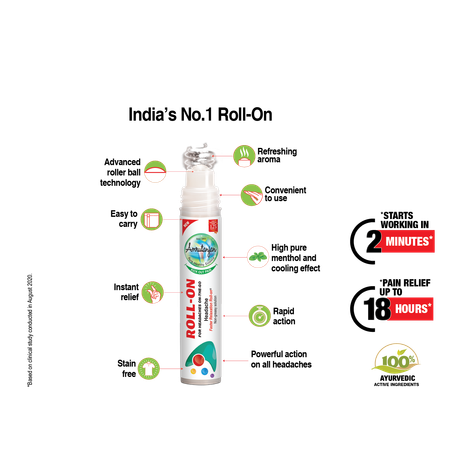 Amrutanjan Faster Relaxation Roll-On