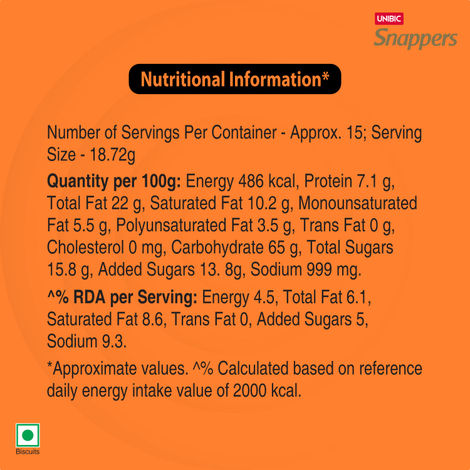 UNIBIC Snapper Indie Spice