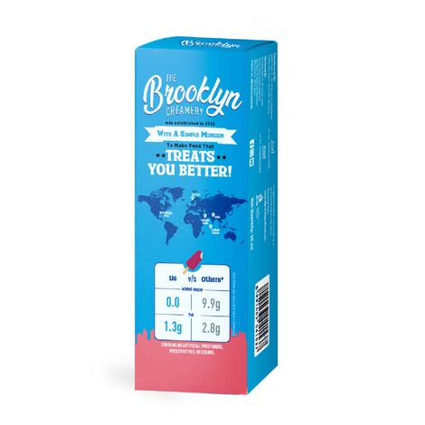 The Brooklyn Creamery Raspberry Creamsicle (Duet-With Zero Added Sugar)