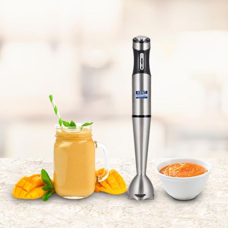 Kent 16044 Hand Blender Stainless Steel 400W | Variable Speed Control | Low Noise Operation
