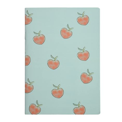 Papboo A5 Unruled Set Of 4 Notebooks, 80 Gsm Paper 60*4=240 Pages - Fruits