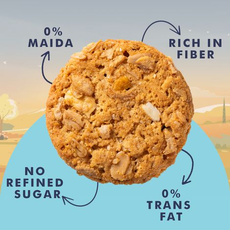 Unifit Muesli Cookies | Crunchy and Wholesome | High Protein and Fiber