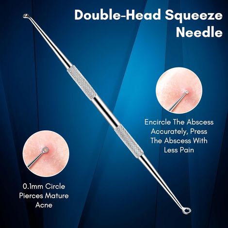Beaute Secrets Essentials Blackhead Remover And Pimple Extractor Tool Kit