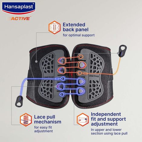 Hansaplast Active Lace Pull Ls Support Osfm