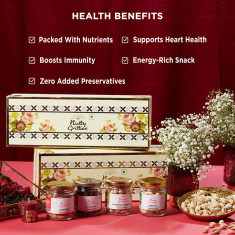 Nutty Gritties Gold Collection Dry Fruits Gift Box