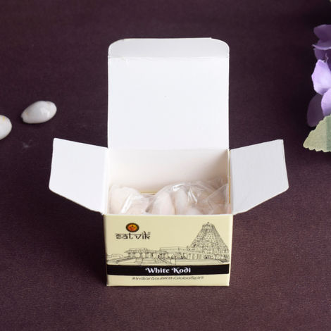 Satvik White Kaudi For Puja