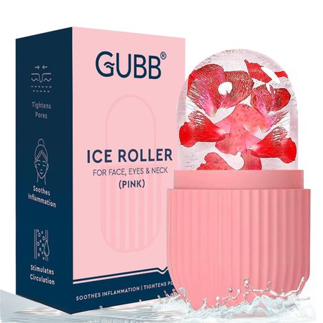 GUBB Ice Roller For Face-Eye and Neck - Pink
