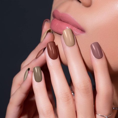 Renee Gloss Touch N02 Everyday Nudes - Set Of 4 Nail Enamels