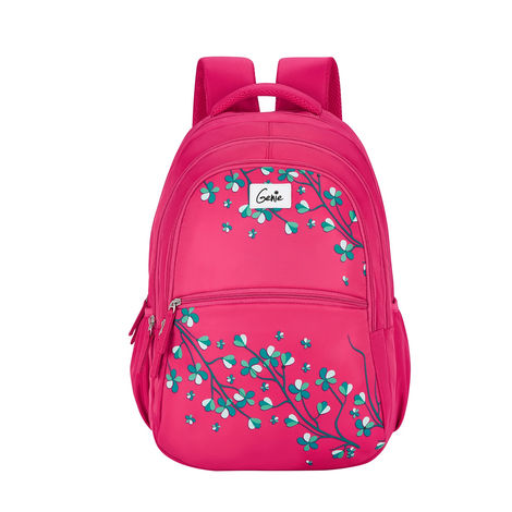 Genie Women's Nylon 25 L Laptop Backpack | Pink