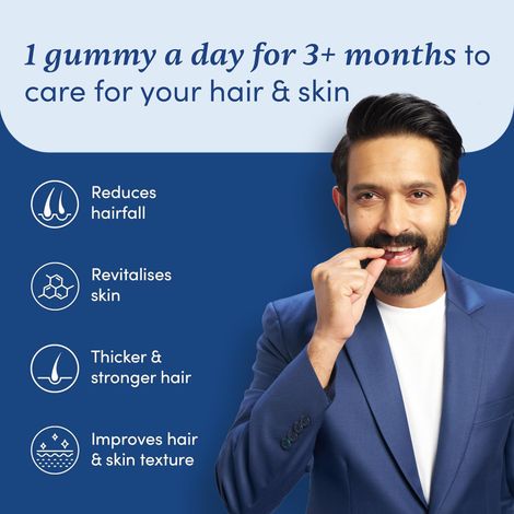 Man Matters Nourish Biotin Hair Gummies 30S Pack