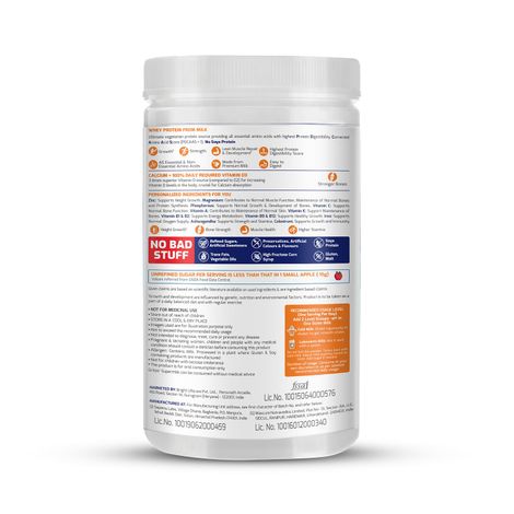 Gritzo Supermilk Height+ (8-12Y Boys), 10G Protein (Double Chocolate) (400g) & Gritzo Supermilk Height+ (13+ Boys), 13G Protein (Double Chocolate) (400g) Combo