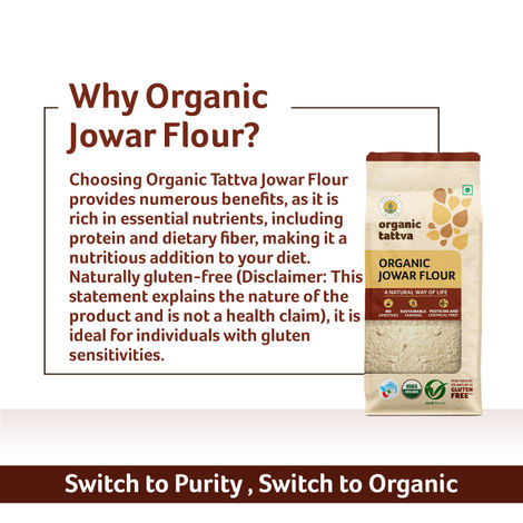 Organic Tattva Jowar Flour