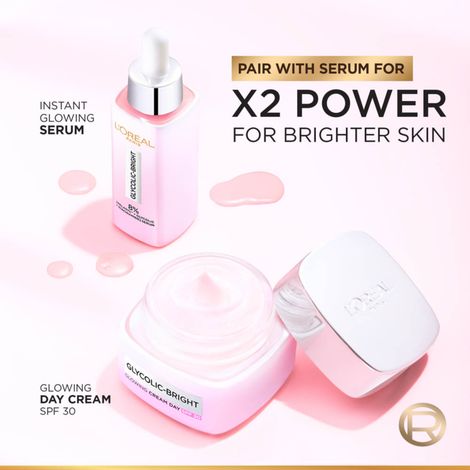 L'Oreal Paris Glycolic Acid Bright Day Cream With SPF 17