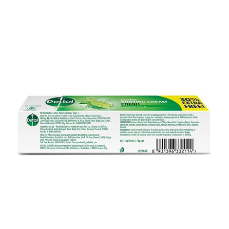Dettol Lather Shaving Cream
