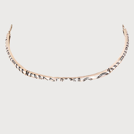 Voylla Aztec Bar Tribal Inspired Choker Necklace