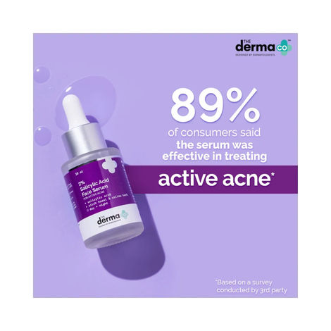 The Derma Co 2% Salicylic Acid Face Serum
