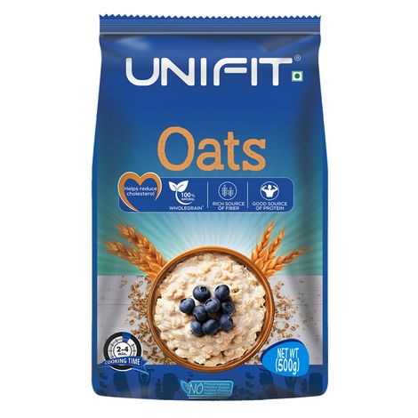Unifit Oats | High Fiber and Protein | Healthy Breakfast Choice