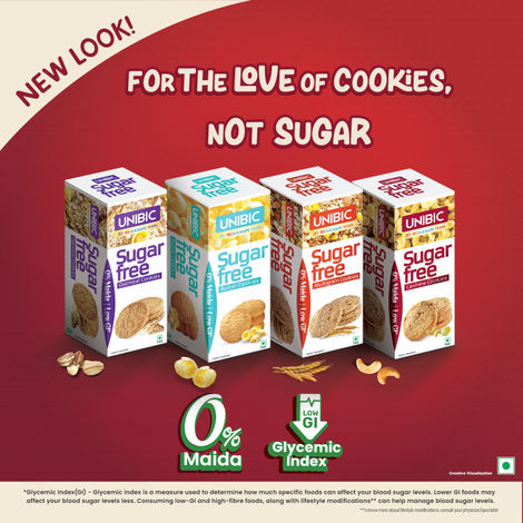 UNIBIC Sugar Free Multigrain Cookies